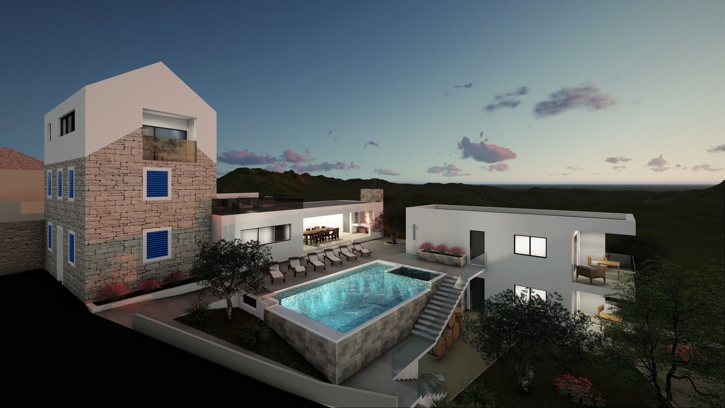 Villa JV, Vis - Smart Design