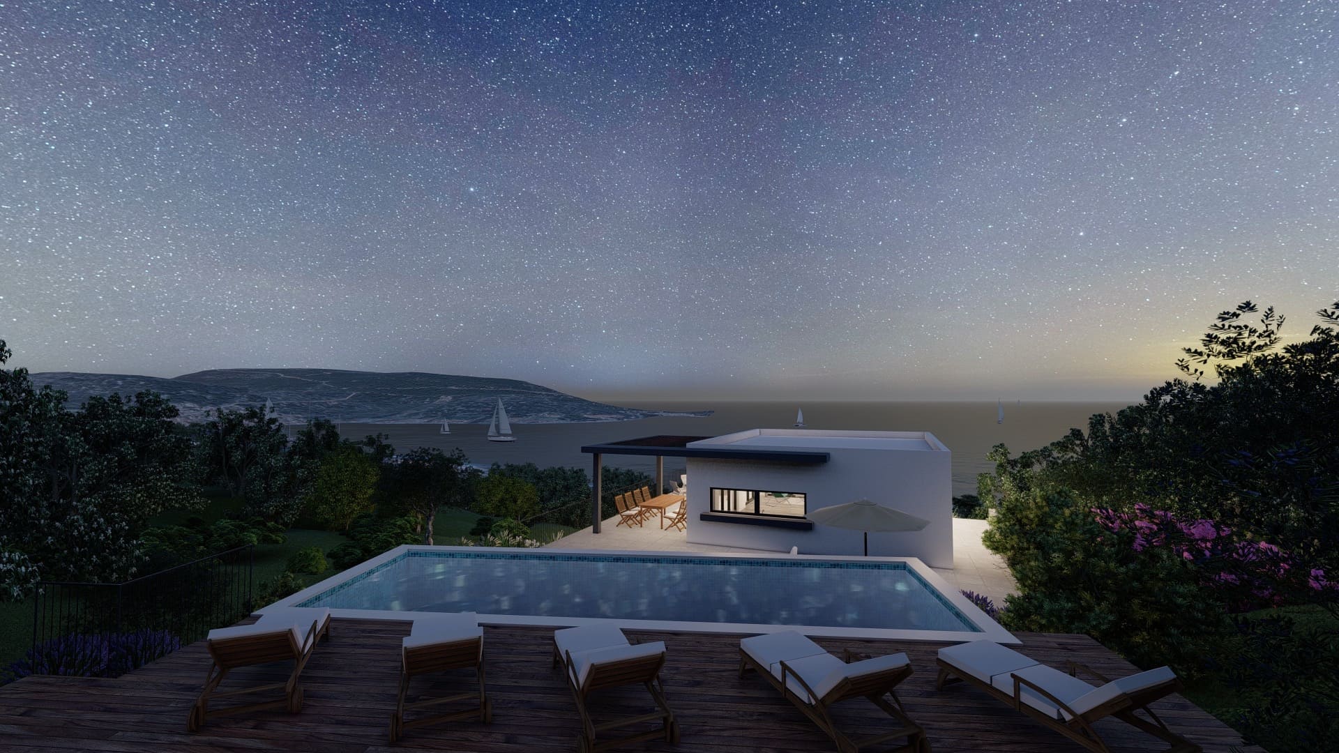 Villa GO, Vis - Smart Design