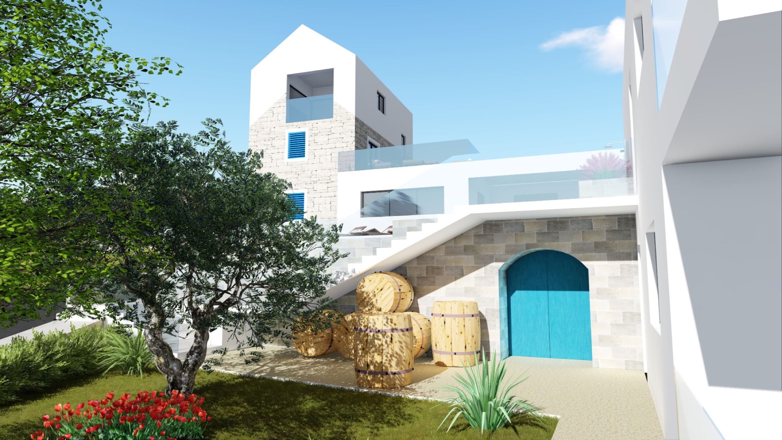 Villa JV, Vis - Smart Design