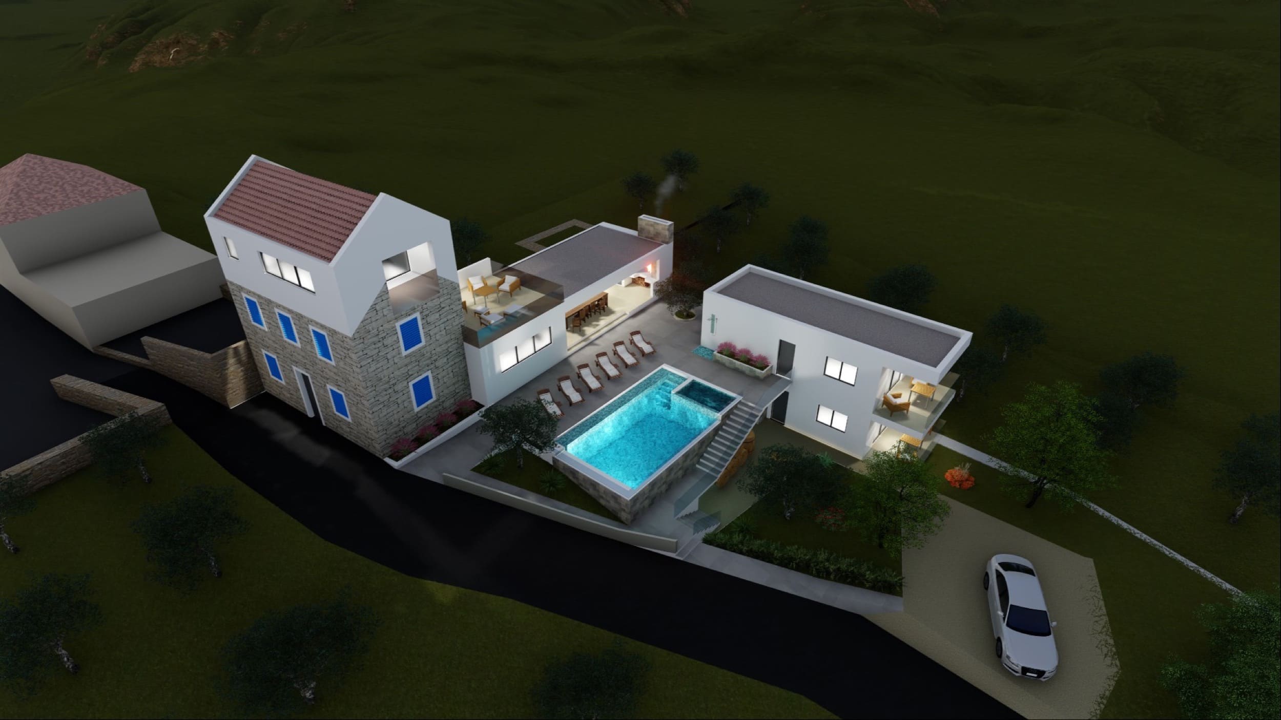 Villa JV, Vis - Smart Design